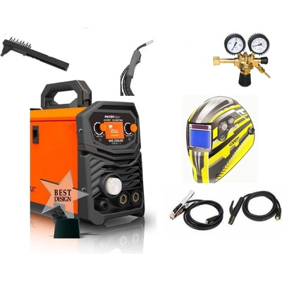 Pantermax MIG/MAG230LCD včetně hořáku SET 12 + RV CO2 + kukla expert PMMIG230LCD