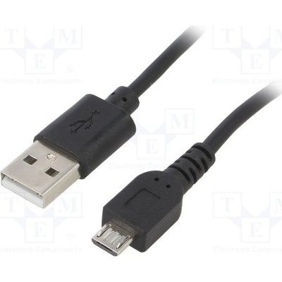 Akyga AK-USB-05 USB 2.0; USB A vidlice, USB B micro vidlice, niklovaný