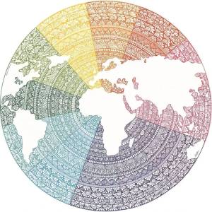 Ravensburger - Puzzle Mandala round 500 - 500 piese