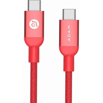 ADAM elements CaSa B200 USB-C to USB-C Cable - USB кабел за MacBook и устройства с USB-C порт (200 cm) (червен)