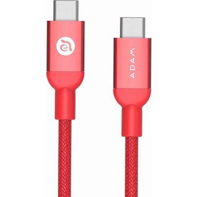 ADAM elements CaSa B200 USB-C to USB-C Cable - USB кабел за MacBook и устройства с USB-C порт (200 cm) (червен)