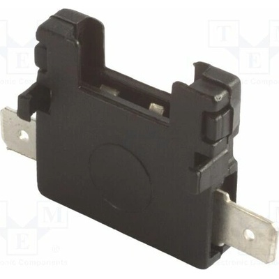 ELED H1120 Zásuvka; 19mm; Výv: konektory; černá; Rozm: 28,6x10,5mm
