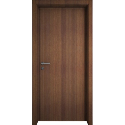 Uni Doors Алуминиева врата с облицовка от mdf - Златна елха (Не се предлага онлайн)