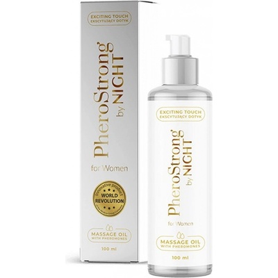 PheroStrong by Night for Women Masážní olej 100 ml