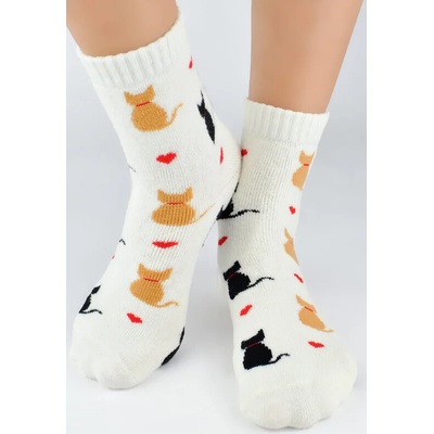 Detské dámske froté ponožky Cats N ecri