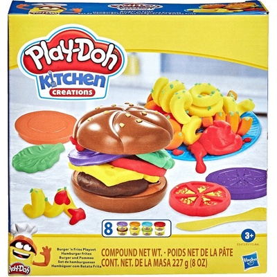 HASBRO PLAY-DOH Modelína S HRANOLKAMI E5472