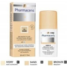 Pharmaceris F-Fluid Foundation intenzivně krycí make-up s dlouhotrvajícím efektem SPF20 3 Bronze For All skin Types with Imperfections 30 ml