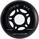 Arcore INLINE WHEELS 4PACK 70-82A черно, бяло (INLINE WHEELS 4PACK 70mm-82A-U25A)