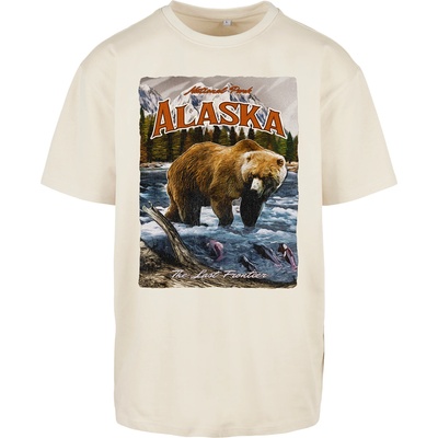 Mister Tee Мъжка тениска в пясъчен цвят Mister Tee Alaska VintageUB-MT1837-00208 - Пясъчен, размер XL
