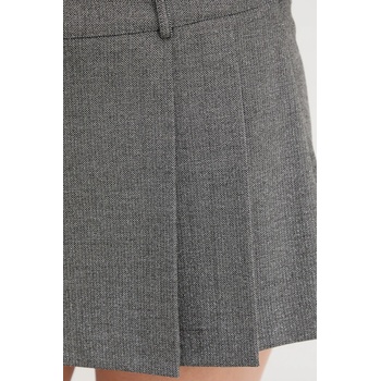 Gaudi Къс панталон Gaudi в сиво с изчистен дизайн с висока талия 521FD25018 (521FD25018)