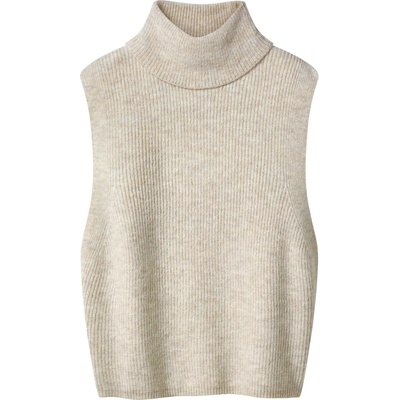 esmara Dámský pletený svetr bez rukávů bílá – Zboží Dáma