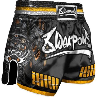 8 Weapons Muay Thai šortky Samurai 2.0 gold