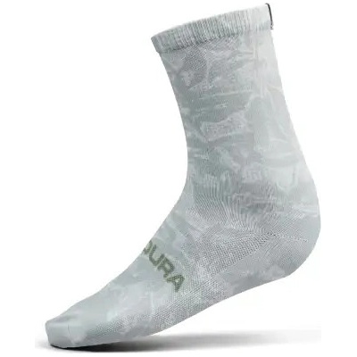 Endura Grid Floral LTD Print ponožky mains grey