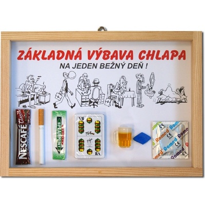 KupMa Základní výbava chlapa na jeden běžný den SK