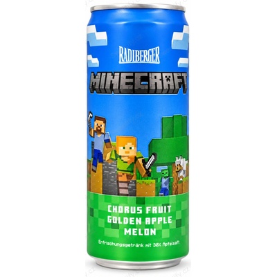 Radlberger Minecraft Chorus Fruit Golden Apple Melon 330 ml