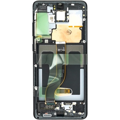 Samsung Стъкло и LCD екран за Samsung Galaxy S20 Plus / S20 Plus 5G / SM-G985 / SM-G986, оригинален, черно (19608)