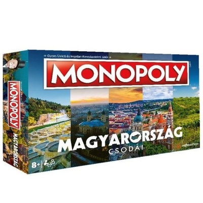 ReflexShop Monopoly Hungary's Wonders Board Game 2-6 players (WMMONWOHUN)