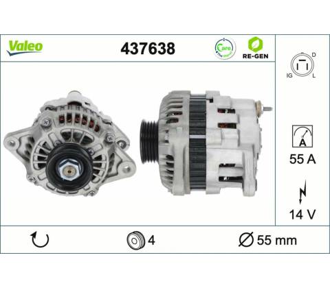 generátor VALEO 437638