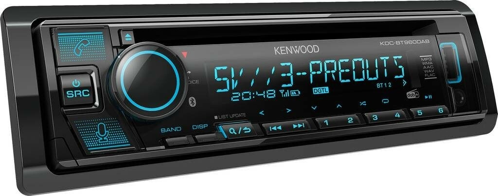 Kenwood KDC-BT760DAB CD/USB receiver - JM CAR HIFI