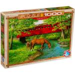 EUROGRAPHICS Пъзел Eurographics от 1000 части - Сладката вода под моста, Пърсис Клейтън Уиърс (60000834)