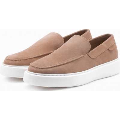 Ombre Clothing pánske poltopánky Tulimannu svetlo hnedé
