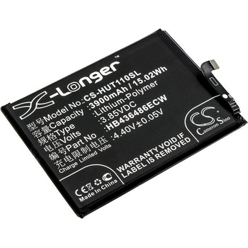Image 1 of Cameron Sino Батерия за мобилен телефон Huawei BLA-AL00, CLT-L04, G10 Plus HB436486ECW LiPo 3, 85V 3900 mA Cameron Sino (CS-HUT110SL)