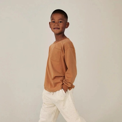 GRAY LABEL Oversized Triko GOTS Biscuit