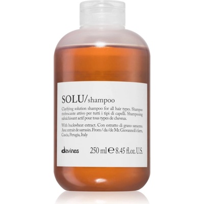 Davines Essential Haircare SOLU Shampoo дълбоко почистващ шампоан с освежаващ ефект 250ml
