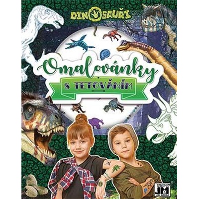 Omalovánky s tetováním Dinosauři Jiří Models