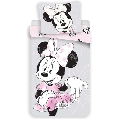 Jerry Fabrics Obliečky Minnie Beautiful dress Bavlna 140x200 70x90