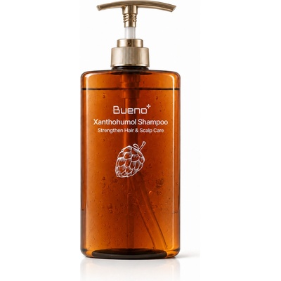 Bueno cosmetics Подсилващ киселинен шампоан против косопад с Ксантохумол и Ниацинамид Bueno Xanthohumol Shampoo