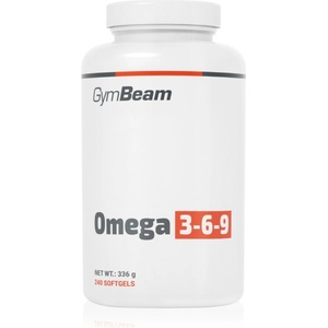 GymBeam Omega 3-6-9 подобряване на правилното функциониране на организма 240 капс