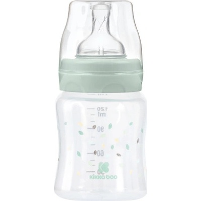 KikkaBoo dojčenská fľaša Jungle King Mint 120ml
