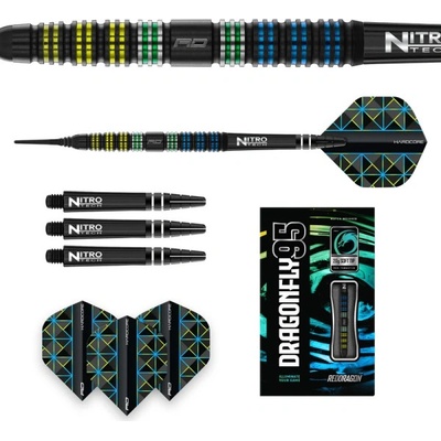 Soft Red Dragon Dragonfly 95 Black Tapered 20 g