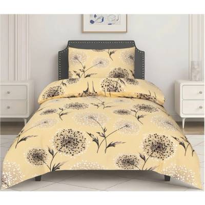 Sconto obliečky DANDELION žltá 70x90 140x200