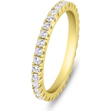 Brilio Silver strieborný prsteň so zirkónmi RI085Y