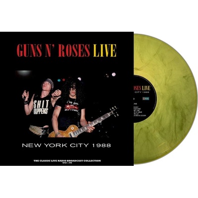 GUNS N ROSES - Live In New York City 1988 (Marble Vinyl) LP