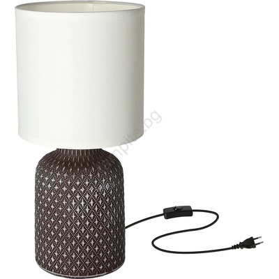 Candellux Настолна лампа INER 1xE14/40W/230V кафява (CA0259)