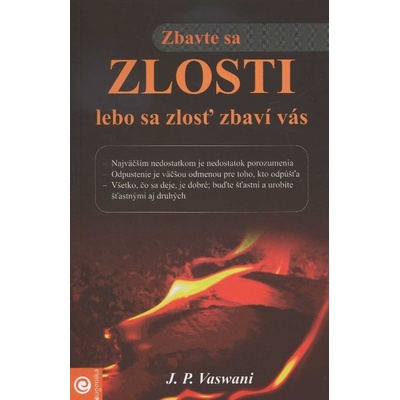 Zbavte sa zlosti, lebo sa zlosť zbaví vás Vaswani J. P.