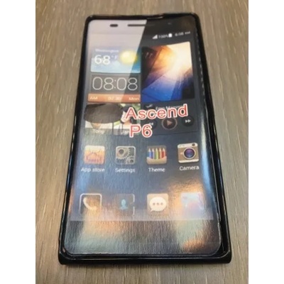 Huawei Силиконов калъф за Huawei P6 -черен