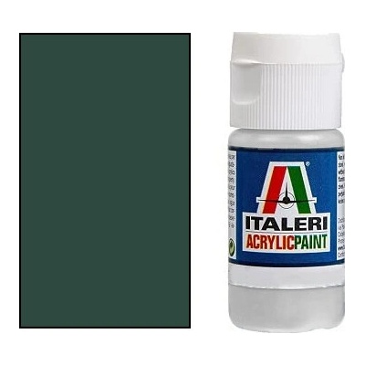 Italeri Farba Acrylic Flat Camouflage Green 2 20ml
