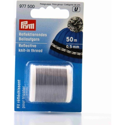 Prym Nit reflexní připlétací 0,5 mm
