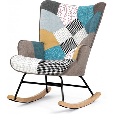 Vikio houpací látka AKR108PW patchwork