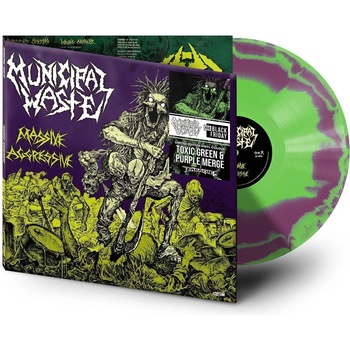 Municipal Waste - Massive Aggressive (Limited Edition) (LP) (5055006537567)