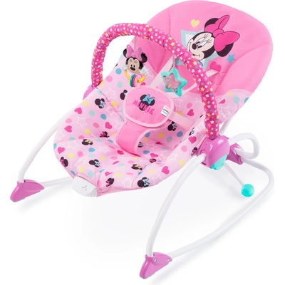 Bright Starts Шезлонг с вибрации Bright Starts Disney Baby - Minnie Mouse, Forever Besties (12209)