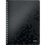 Leitz Спирална тетрадка на каре LEITZ Wow A/4 80 страници черна 46380095 (46380095)