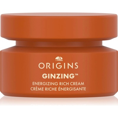 Origins GinZing Energizing Rich Cream ревитализиращ хидратиращ крем за суха кожа 30ml