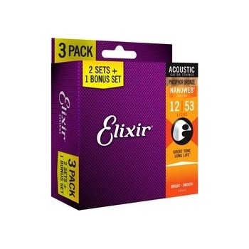 Elixir 16545 3-PACK