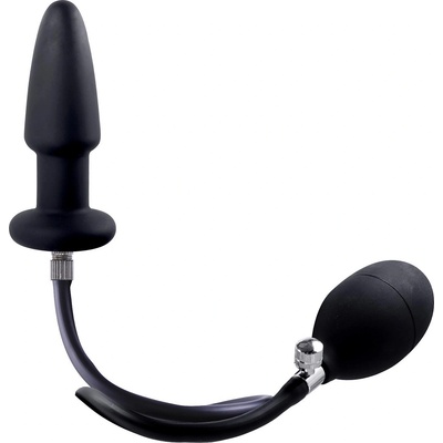 NMC Strafe Inflatable Anal Plug with Pump Black