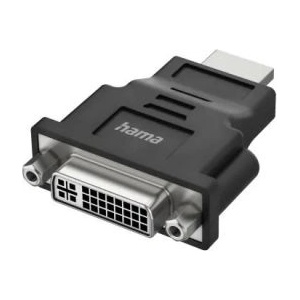 Hama Адаптер Hama HDMI мъжко към DVI женско, 4K, черен (HAMA-200339)